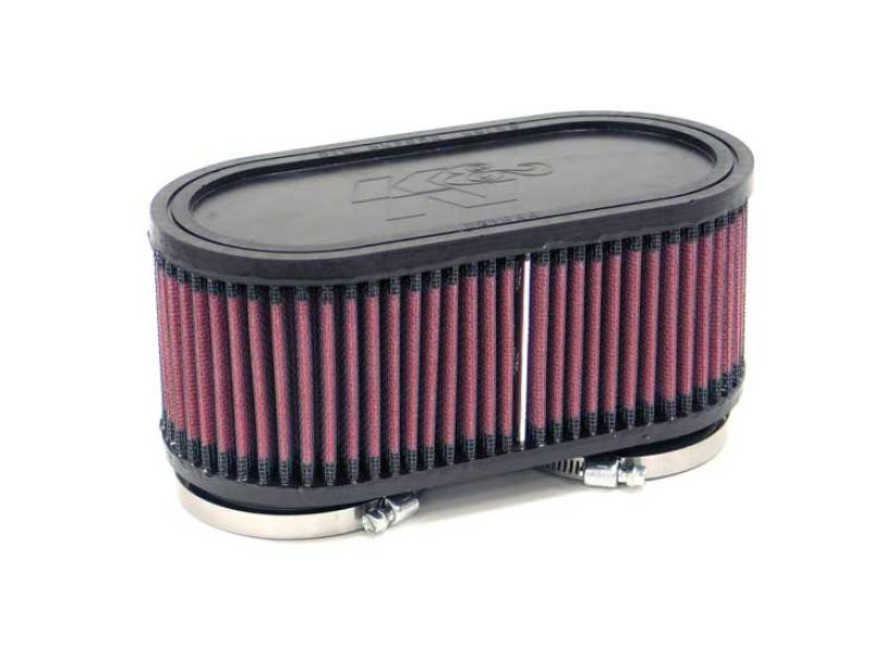 K&amp;N Filter Universal  Filter 2 3/8 inch Dual Flange 107mm C-C 3 inch Height - RU-2970