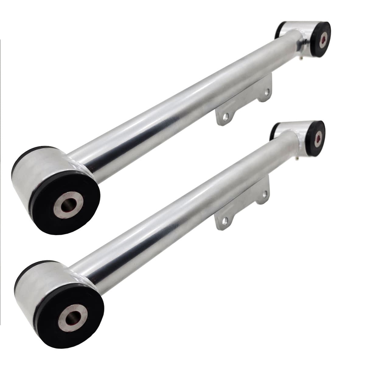 UPR - Pro Street Chrome Moly Solid Urethane Lower Control Arms No Perch (fits 79-04 Mustang) - 2002-05