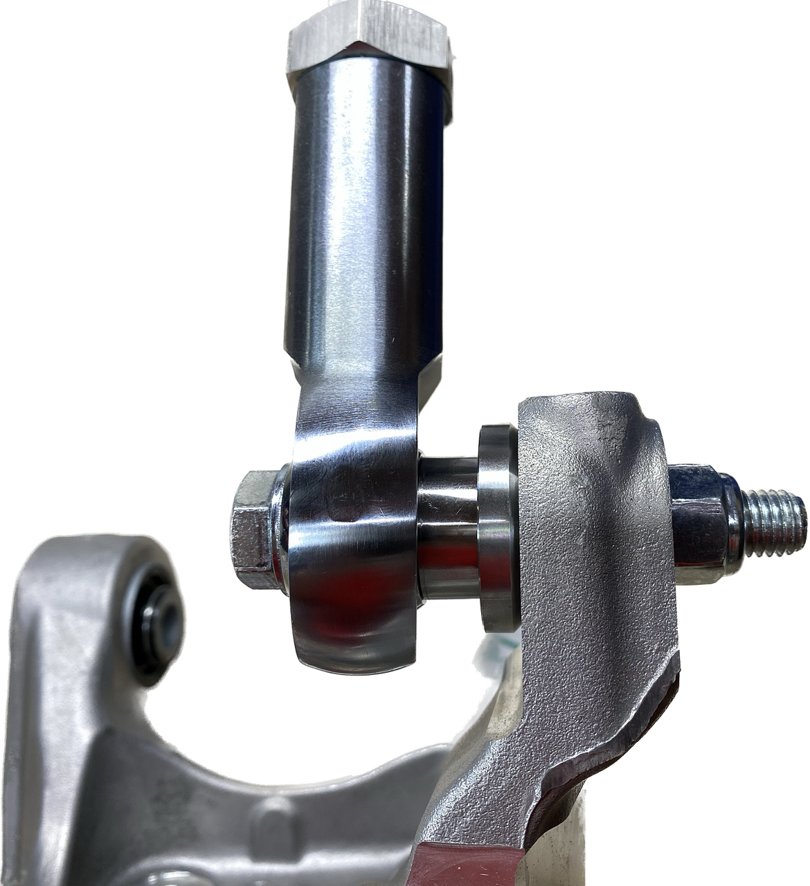 UPR - Billet Adjustable Camber Arms (fits 15-24 Ford Mustang S550 S650) UPR - 2002-25 for 2015-2026 Ford Mustang - angle view