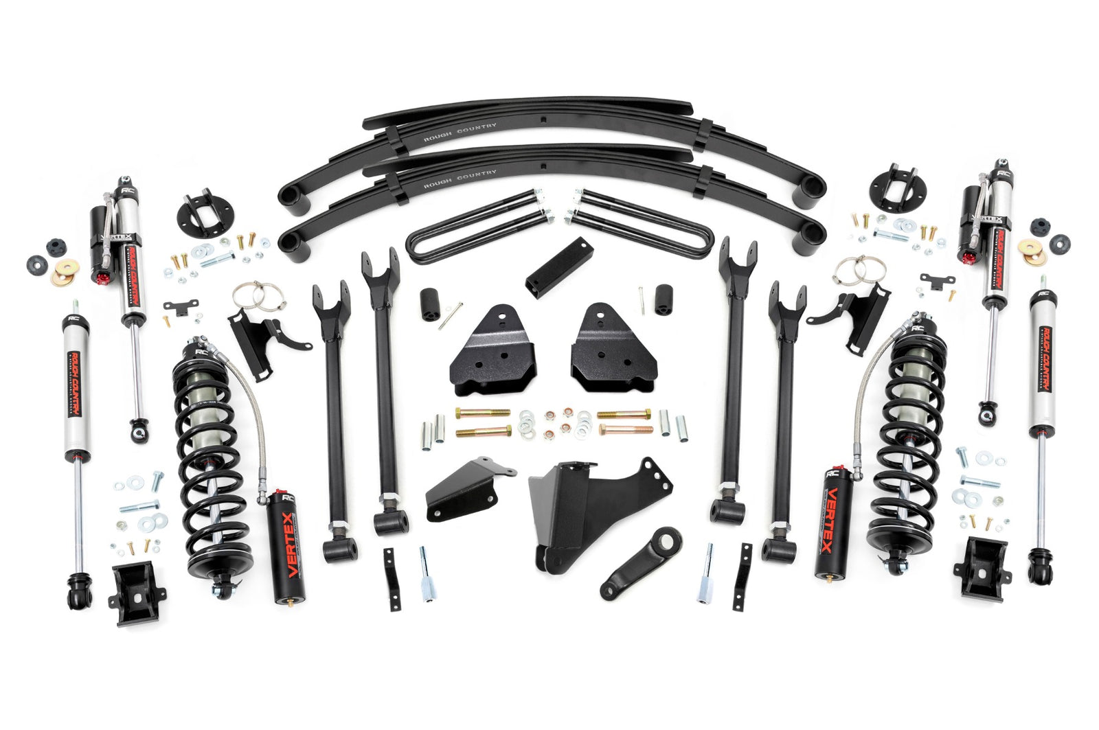 6 Inch Lift Kit | Diesel | 4 Link | RR Spring | C/O Vertex | Ford F-250/F-350 Super Duty (05-07)
