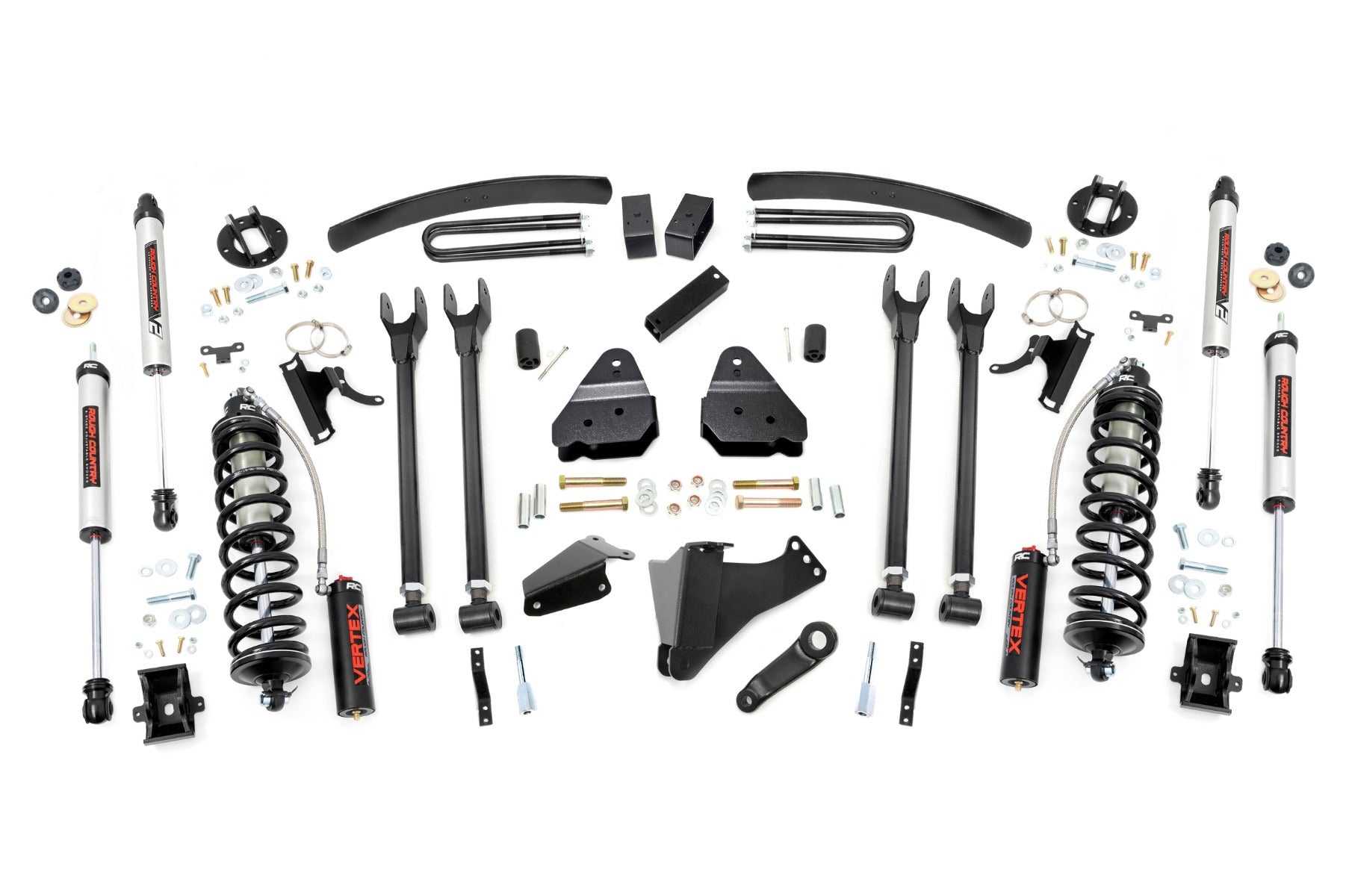 6 Inch Lift Kit  |  Gas  |  4 Link  |  No OVLDS  |  C/O V2 | Ford F-250/F-350 Super Duty (05-07)