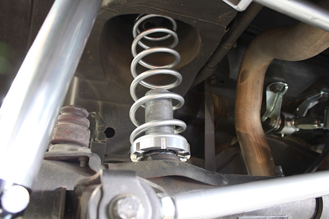 UPR - Adjustable Rear Spring Mount (fits 05-14 Mustang) UPR - 2007-02 for 2005-2014 Ford Mustang - angle view