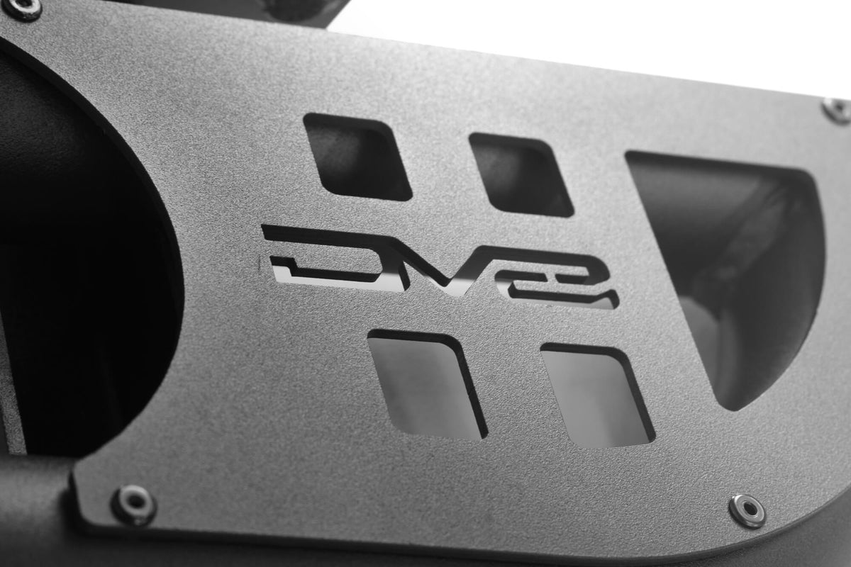 DV8 Offroad - 2007-2018 2-Door Jeep Wrangler JK | OE Plus Side Steps - SRJK-09