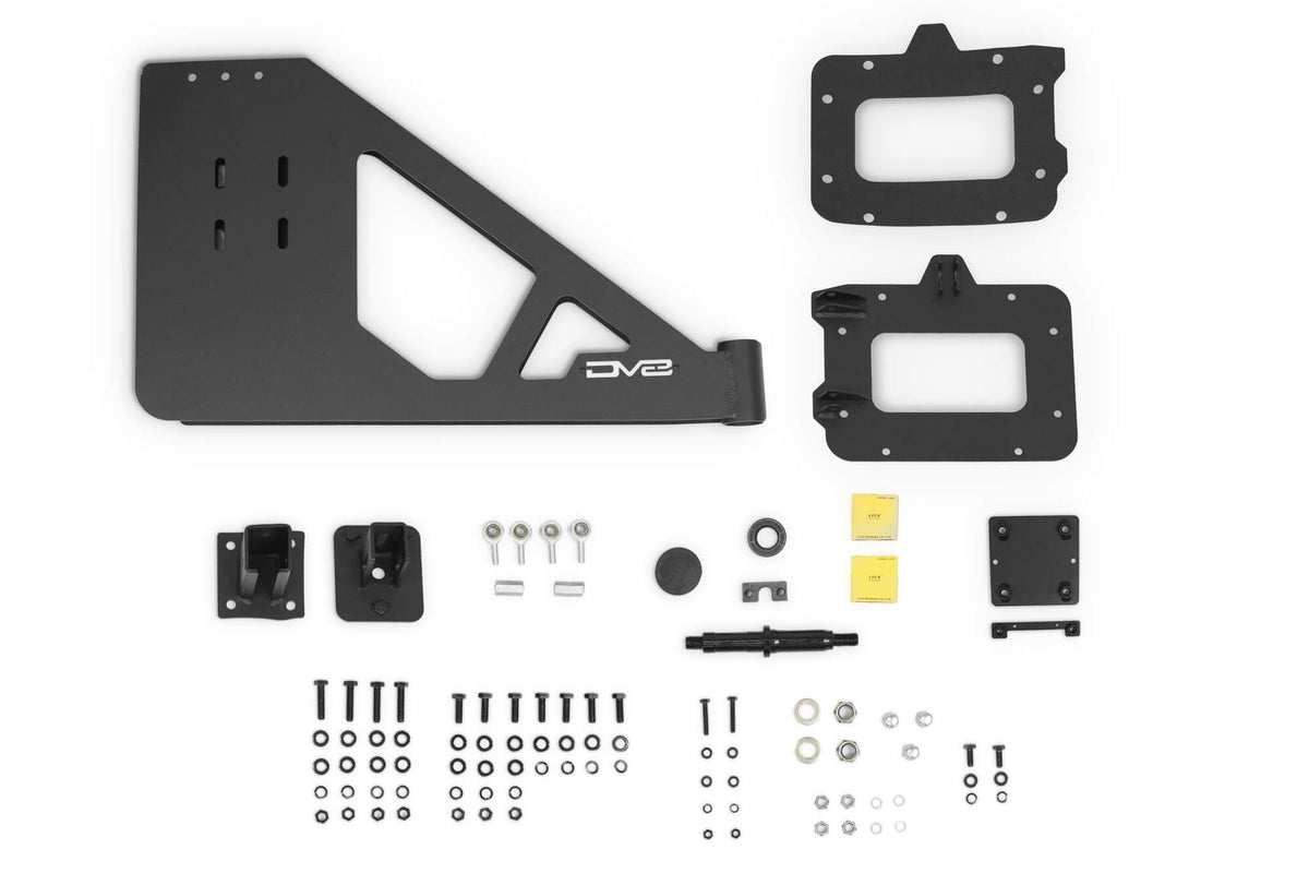 DV8 Offroad - 2007-2018 Wrangler JK | Tire Carrier for MTO Bumper - TCJK-13