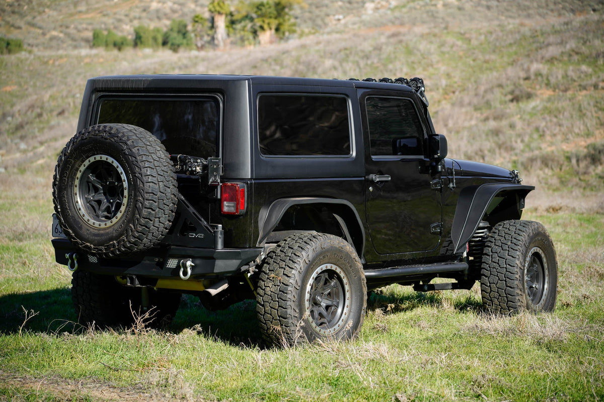 DV8 Offroad - 2007-2018 Wrangler JK | Tire Carrier for MTO Bumper - TCJK-13