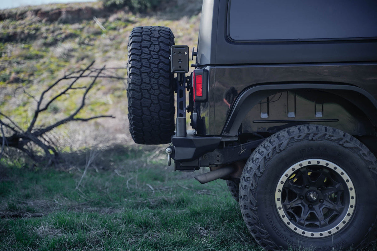 DV8 Offroad - 2007-2018 Wrangler JK | Tire Carrier for MTO Bumper - TCJK-13