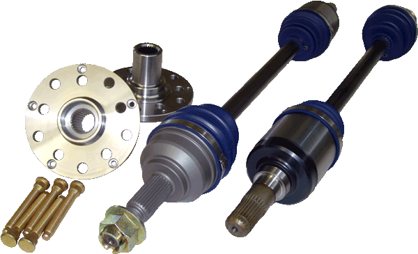 DSS 2008-2015 Subaru Impreza STi Pro-Level Rear Axle/Hub Kit SU69 - 510394