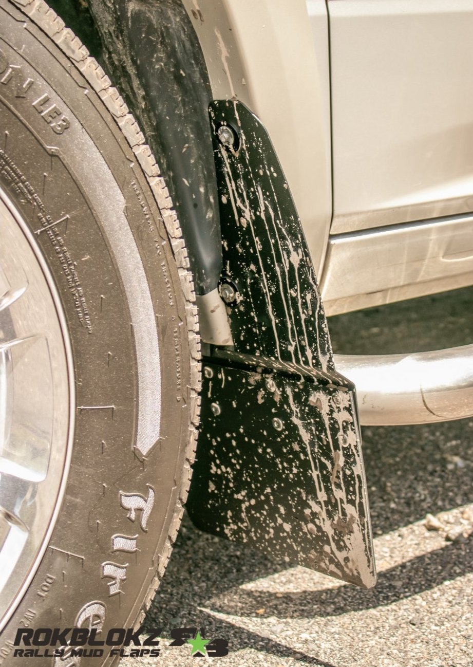 RokBlokz -  RAM 1500/2500/3500 (4th Gen) 2010-2018 Step-Back Mud Flaps