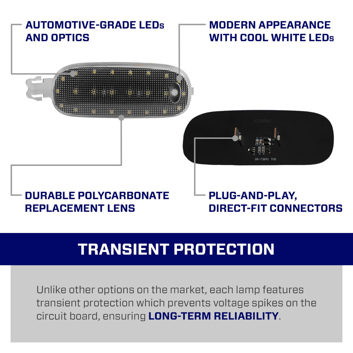 Form Lighting Ram Dome Light - FL0069