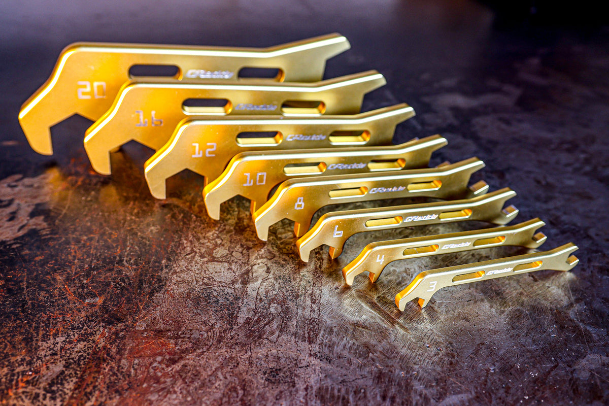 GReddy - GREDDY Angled AN Wrench Set - 20101994