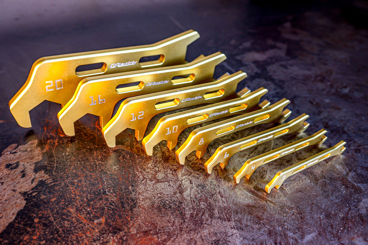 GReddy - GREDDY Angled AN Wrench Set - 20101994