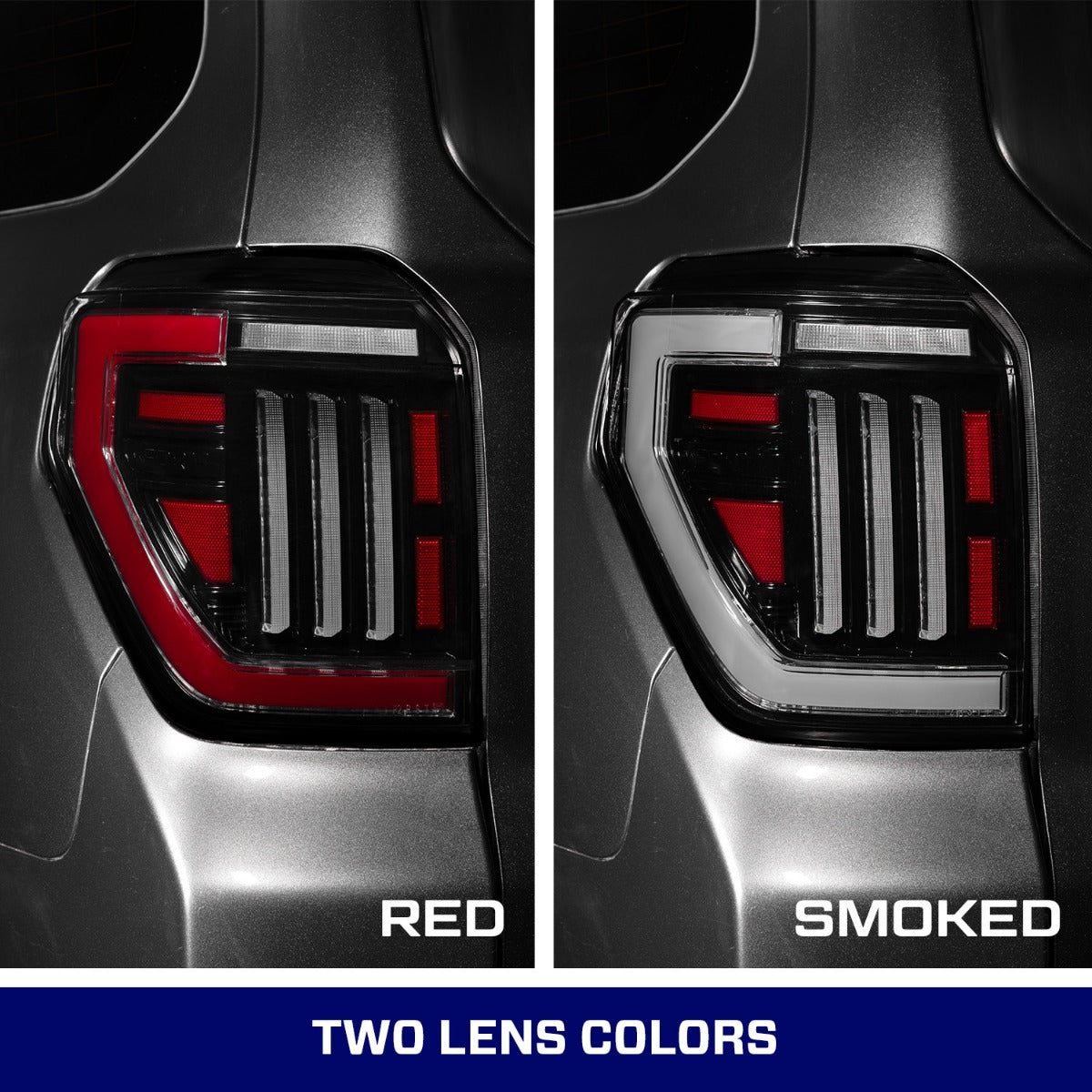 Form Lighting 2010-2024 Toyota 4Runner LED Tail Lights Red (Pair) - FL0106