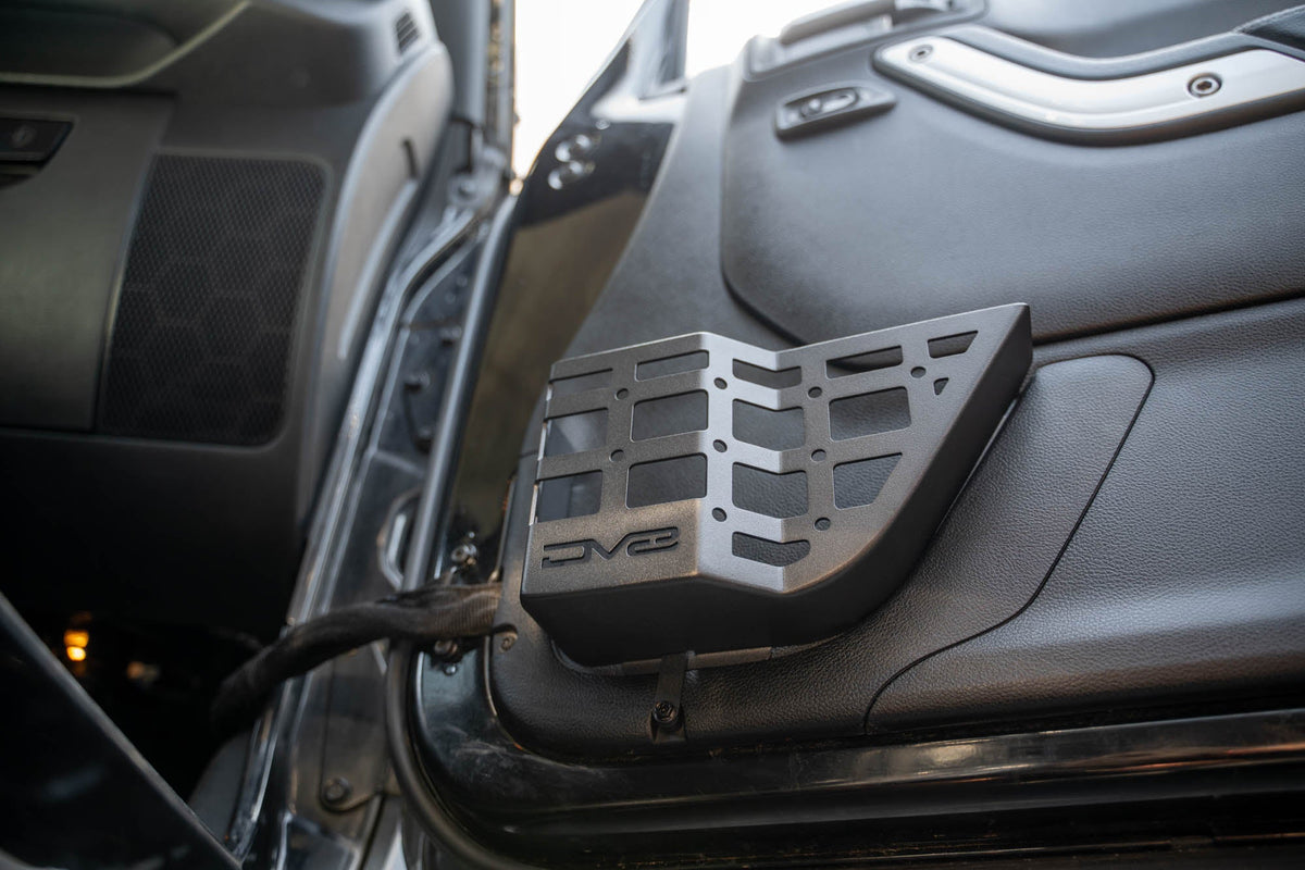 DV8 Offroad - 2011-2018 Jeep Wrangler JK | Front Door Pocket Molle Panels - MPJK-05