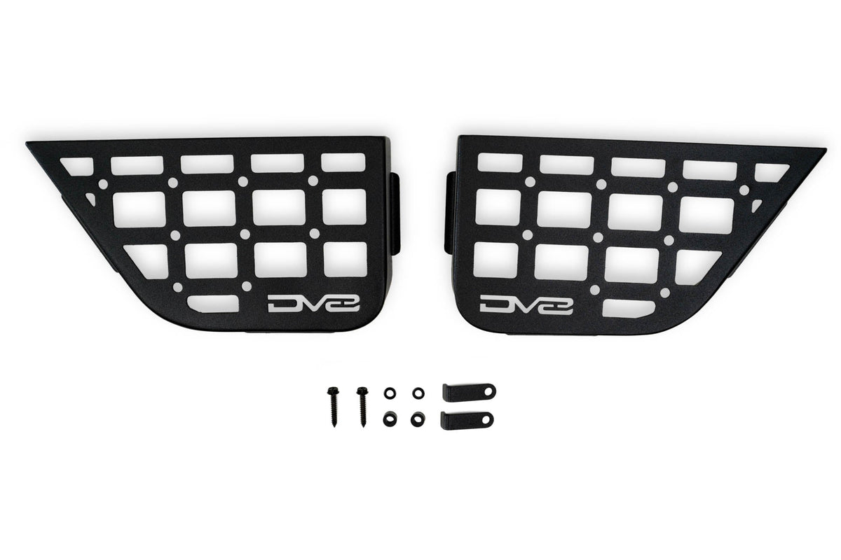 DV8 Offroad - 2011-2018 Jeep Wrangler JK | Slim Front Door Molle Pockets - MPJK-07