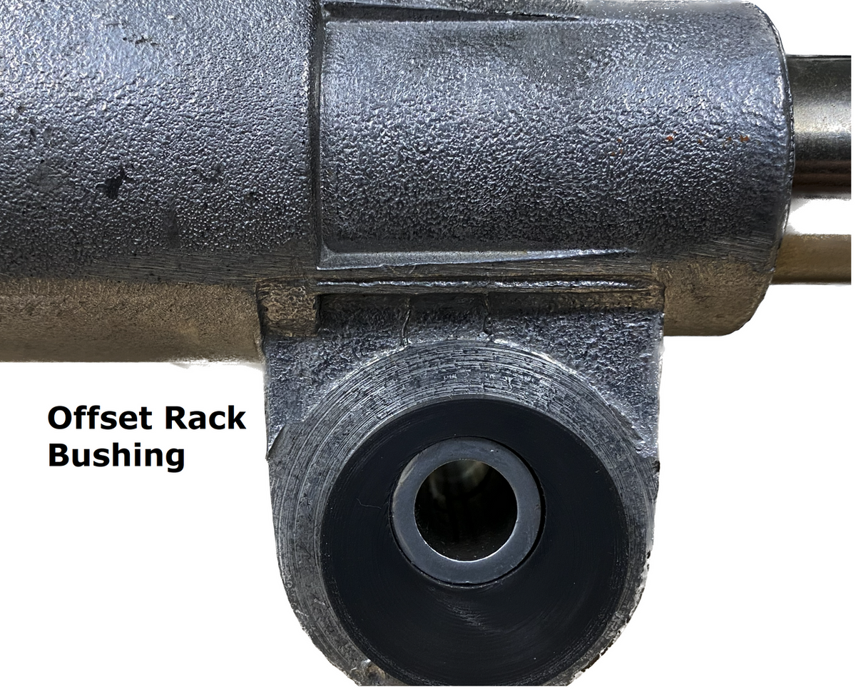 UPR - Polyurethane Offset Rack Bushings (fits 79-04 Ford Mustang) UPR - 2012-01 for 1979-2004 Ford Mustang - angle view