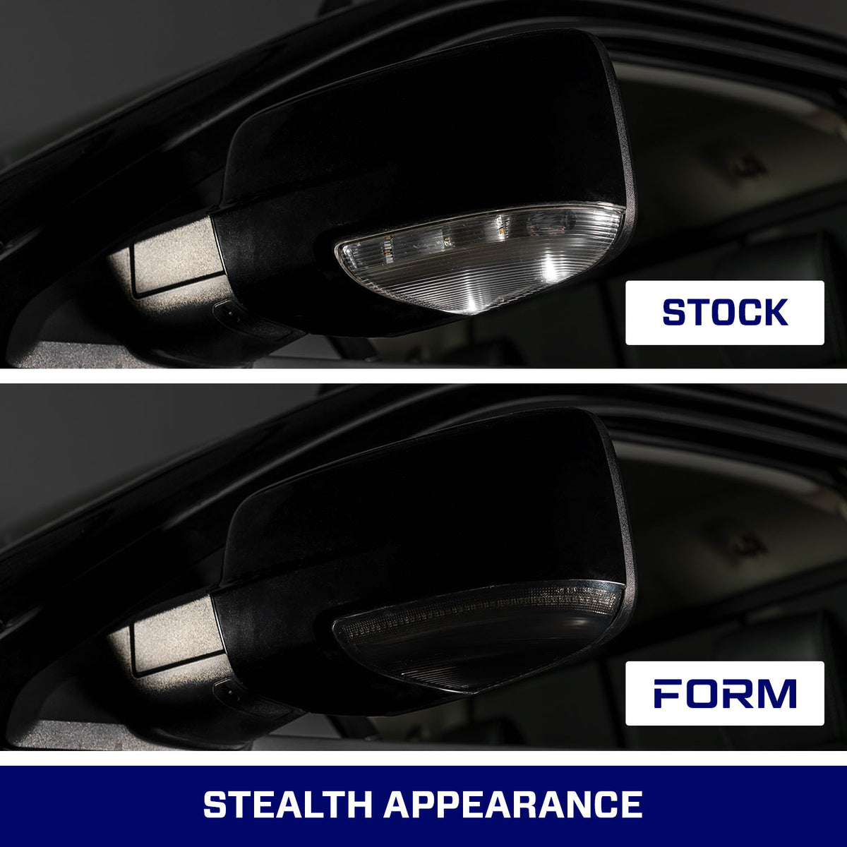 Form Lighting 2009 Ram LED Mirror Lights Bottom (Pair) - FL0035
