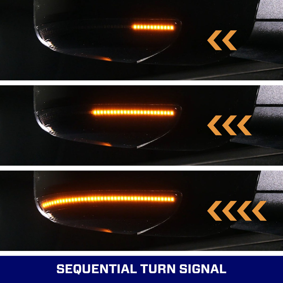 Form Lighting 2009 Ram LED Mirror Lights Bottom (Pair) - FL0035