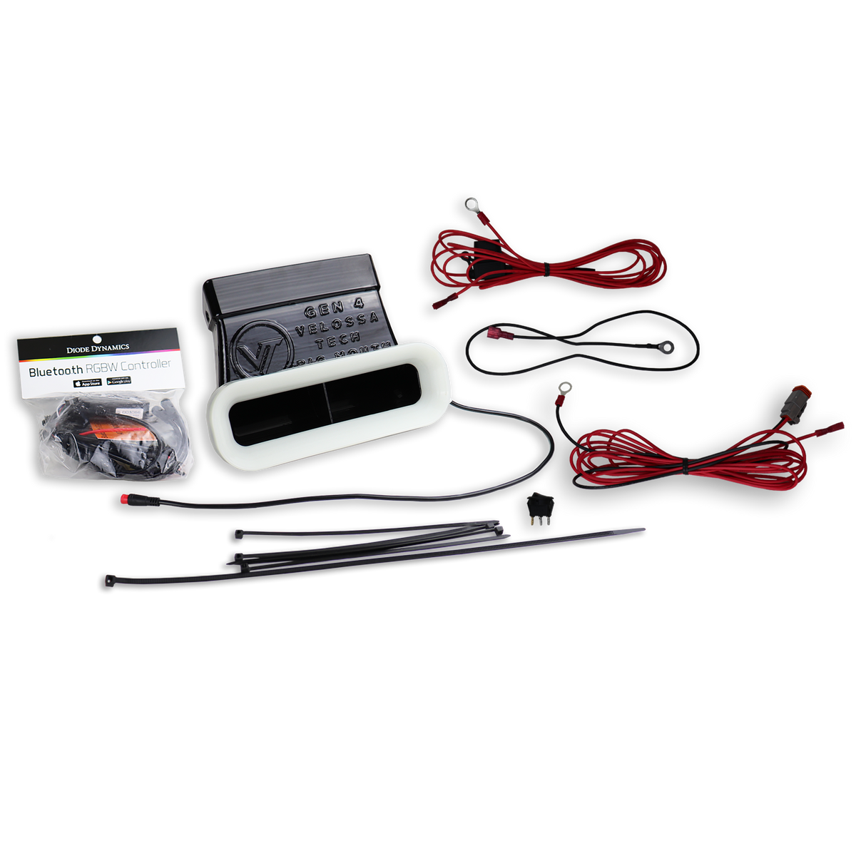 2013-2020 Ford Fusion (Gen 4 Lower Body ONLY) BIG MOUTH &quot;LIT KIT&quot; Ram Air Intake Snorkel (1.5L/1.6L/2.0L EcoBoost/2.5L/Sport)| Velossa Tech Design