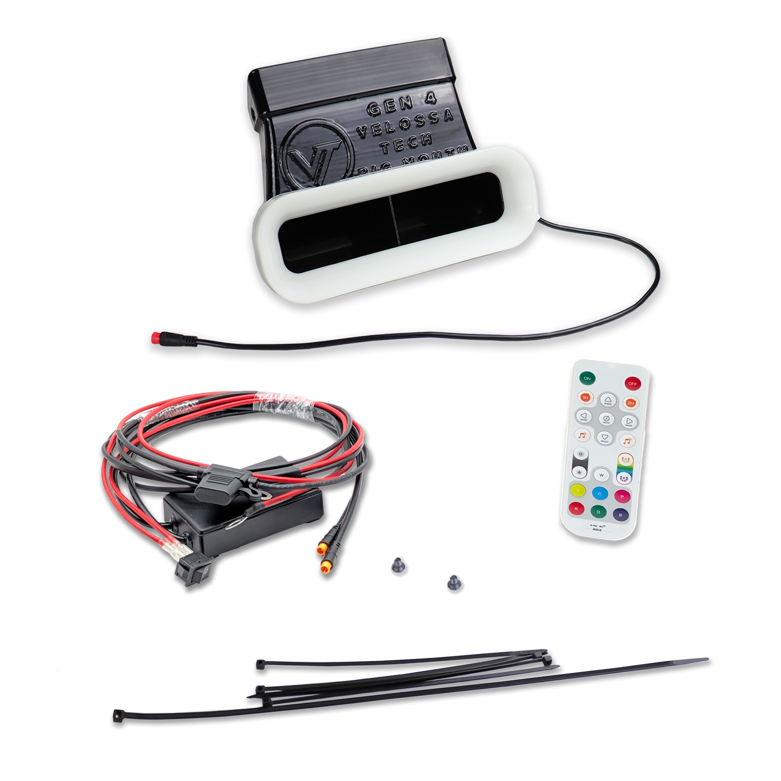 2013-2020 Ford Fusion (Gen 4 Lower Body ONLY)(1.5L/1.6L/2.0L EcoBoost/2.5L/Sport) BIG MOUTH LIT KIT Ram Air Intake Snorkel