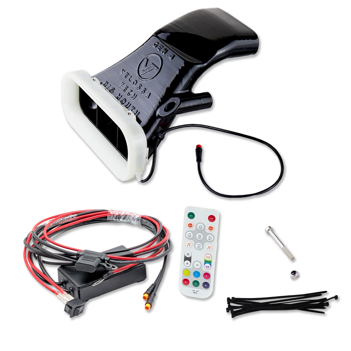 2014-2019 Ford Fiesta ST (2018-2019 MK7/MK7.5 Only) BIG MOUTH LIT KIT Ram Air Intake Snorkel