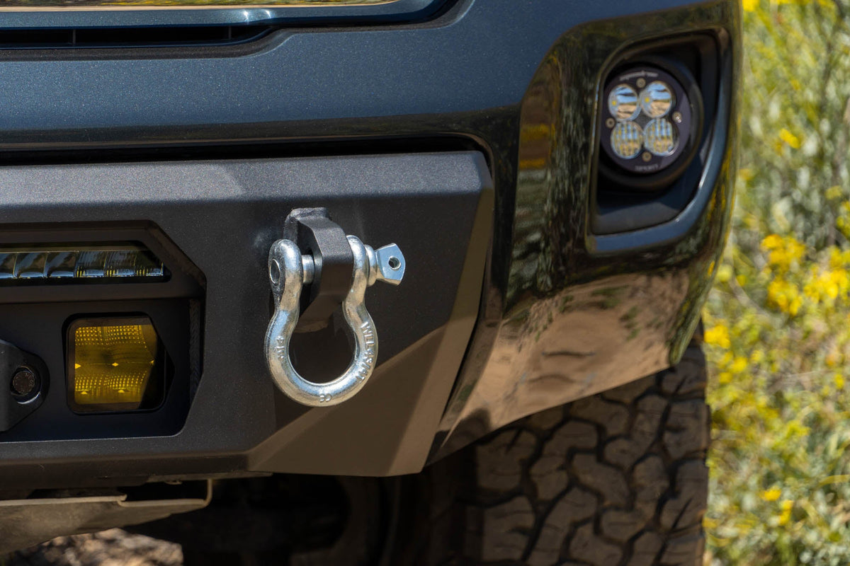 DV8 Offroad - 2015-2020 GMC Canyon | Centric Winch Front Bumper - FBGC1-01