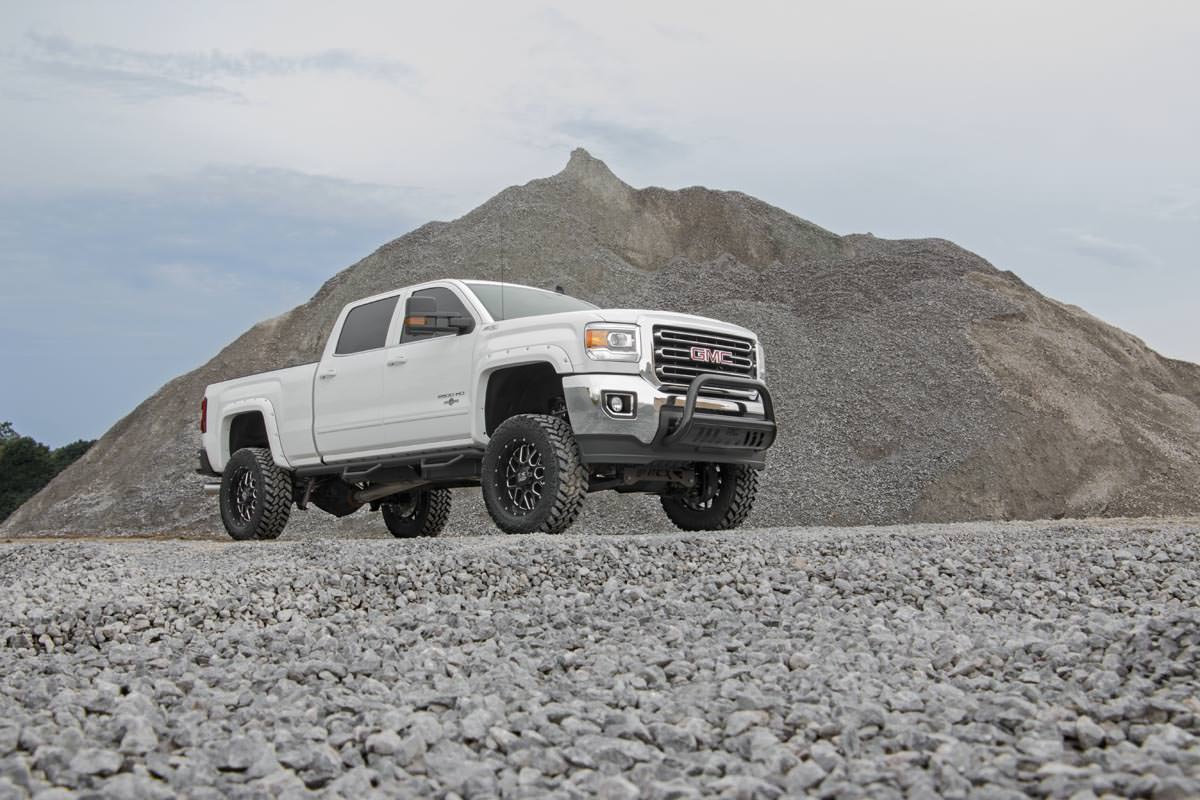Rough Country - 5 Inch Lift Kit - NTD - Vertex - Chevy/GMC 2500HD/3500HD (11-19) - 26050 by Rough Country - installed view