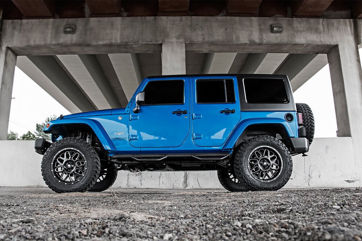 Rough Country - 3.5 Inch Lift Kit - M1R - Jeep Wrangler Unlimited 2WD/4WD (2007-2018) - 69444 for 2007-2017 Jeep Wrangler - a