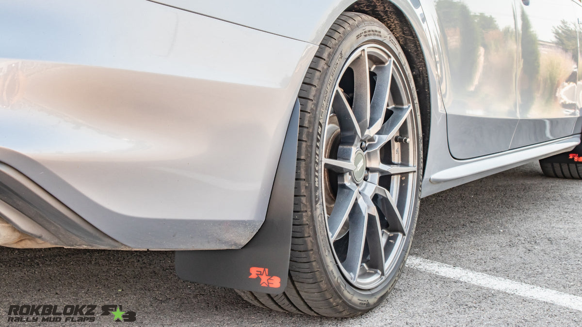 RokBlokz -  Audi A4 &amp; S4 Sedan (B8) 2008-2016 Rally Mud Flaps