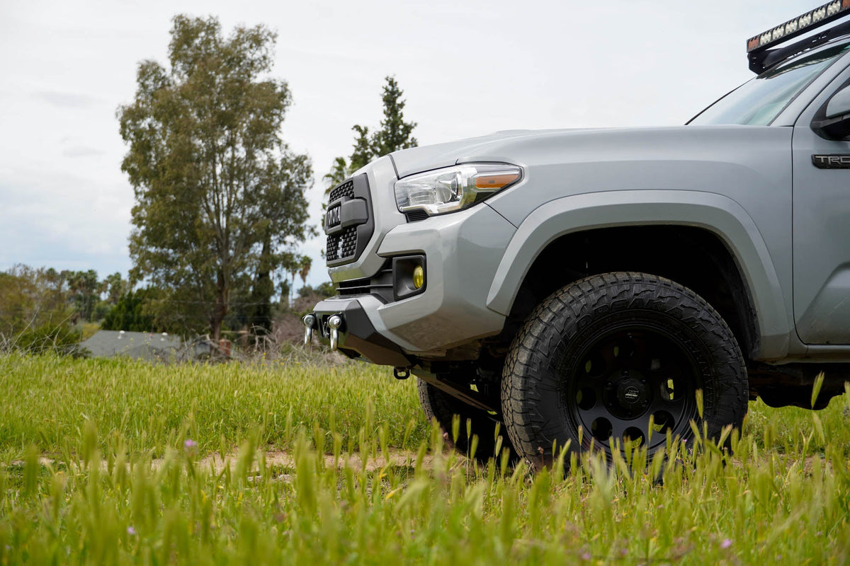 DV8 Offroad - 2016-2023 Toyota Tacoma | Centric Winch Front Bumper - FBTT1-06
