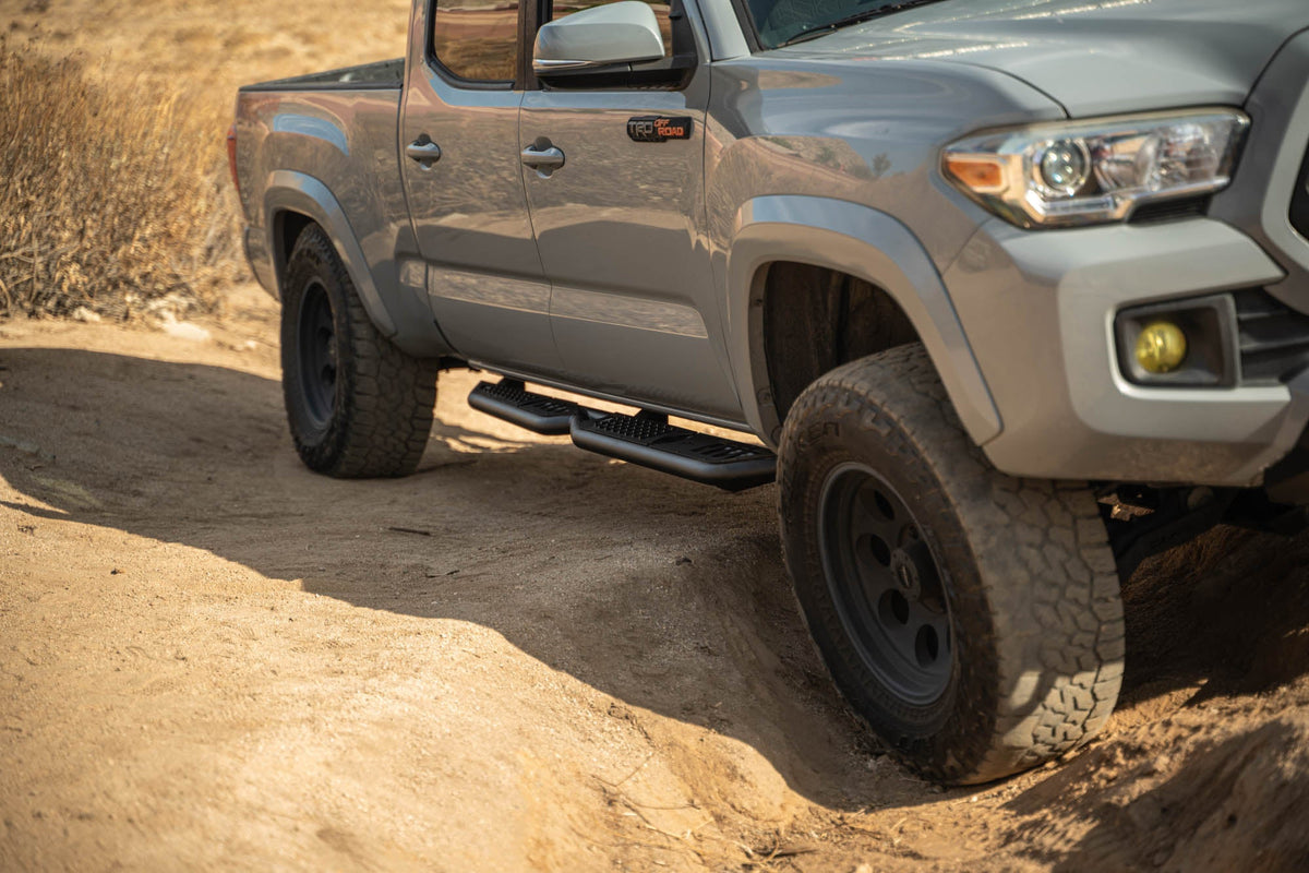 DV8 Offroad - 2016-2023 Toyota Tacoma Crew Cab | OE Plus Side Steps - SRTT1-02