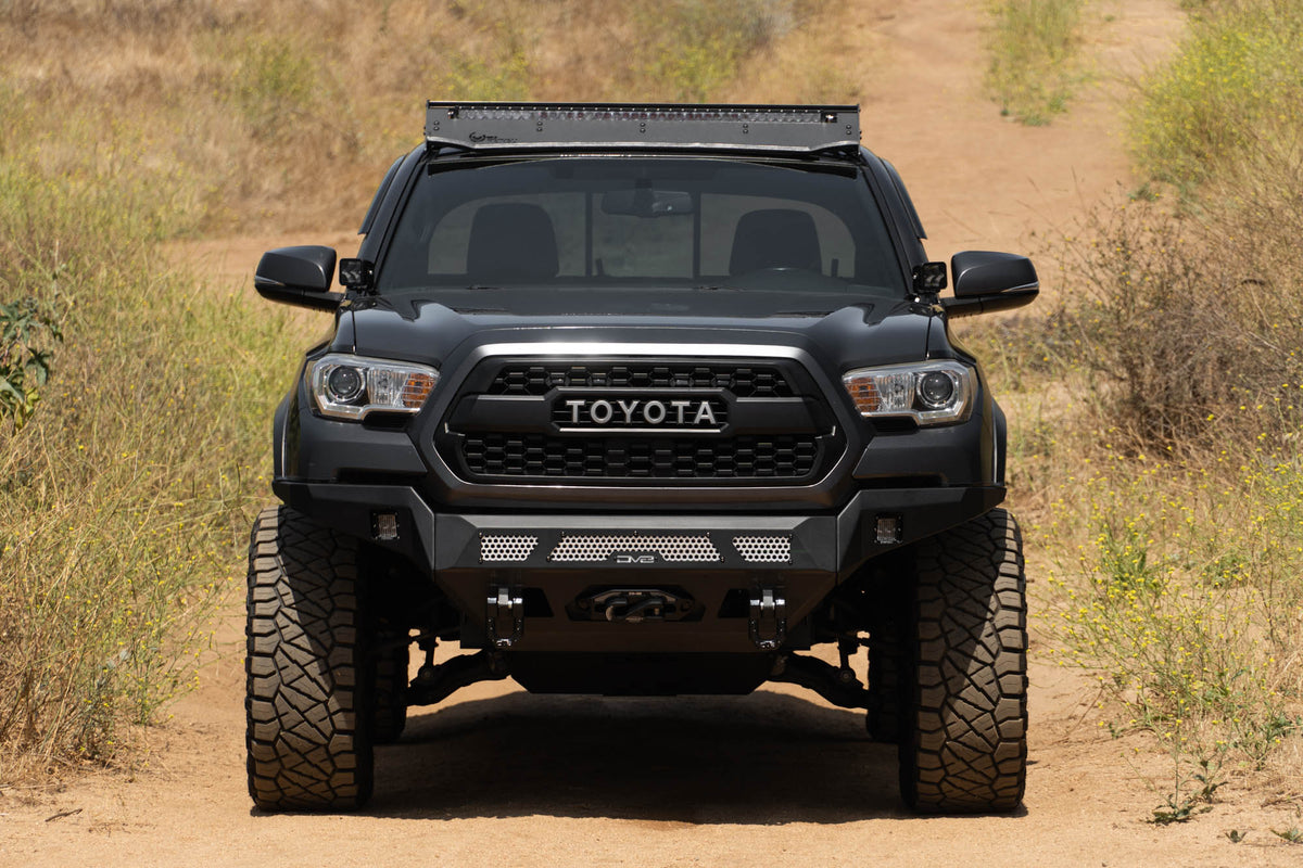 DV8 Offroad - 2016-2023 Toyota Tacoma | MTO Series Winch Front Bumper - FBTT1-07