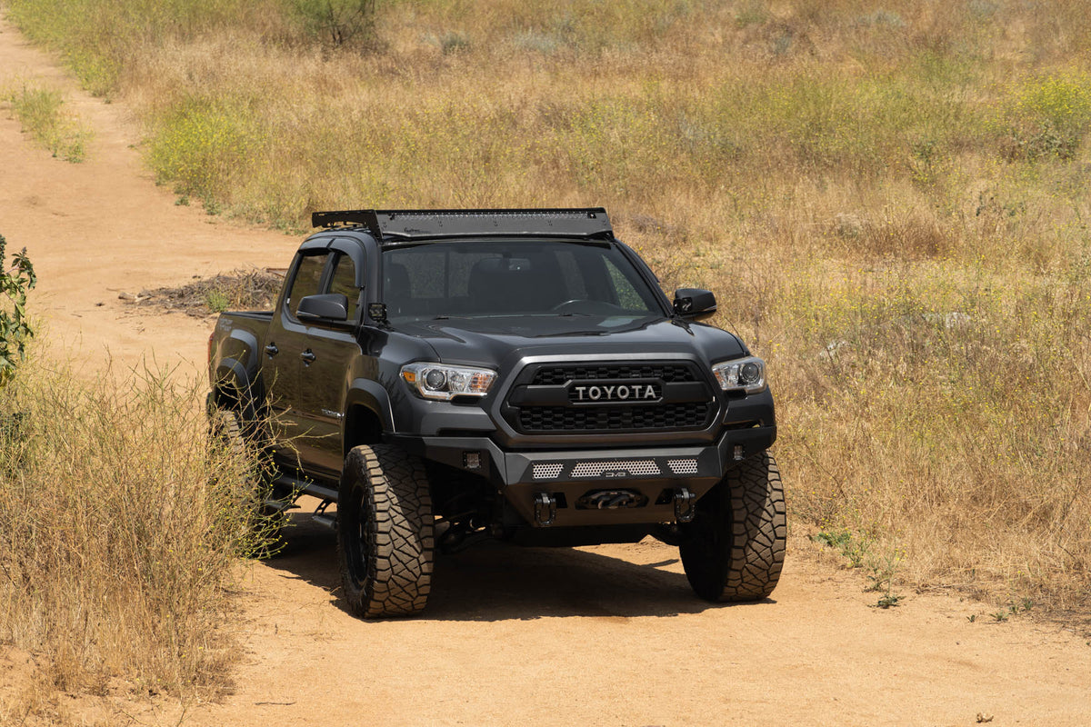 DV8 Offroad - 2016-2023 Toyota Tacoma | MTO Series Winch Front Bumper - FBTT1-07