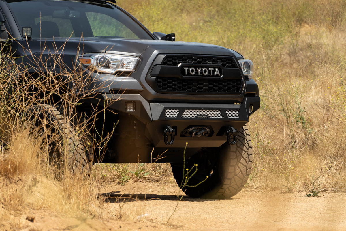 DV8 Offroad - 2016-2023 Toyota Tacoma | MTO Series Winch Front Bumper - FBTT1-07