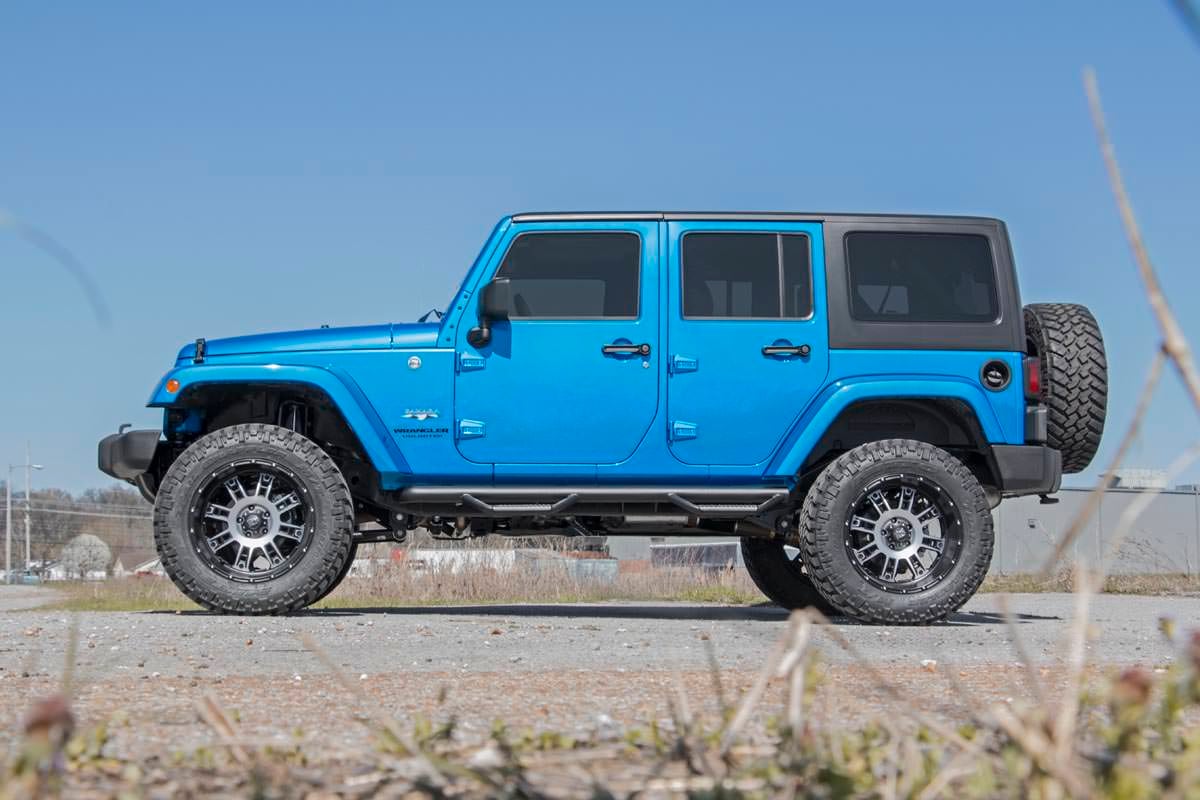 Rough Country - 3.5 Inch Lift Kit - M1R - Jeep Wrangler Unlimited 2WD/4WD (2007-2018) - 69444 for 2007-2017 Jeep Wrangler - i
