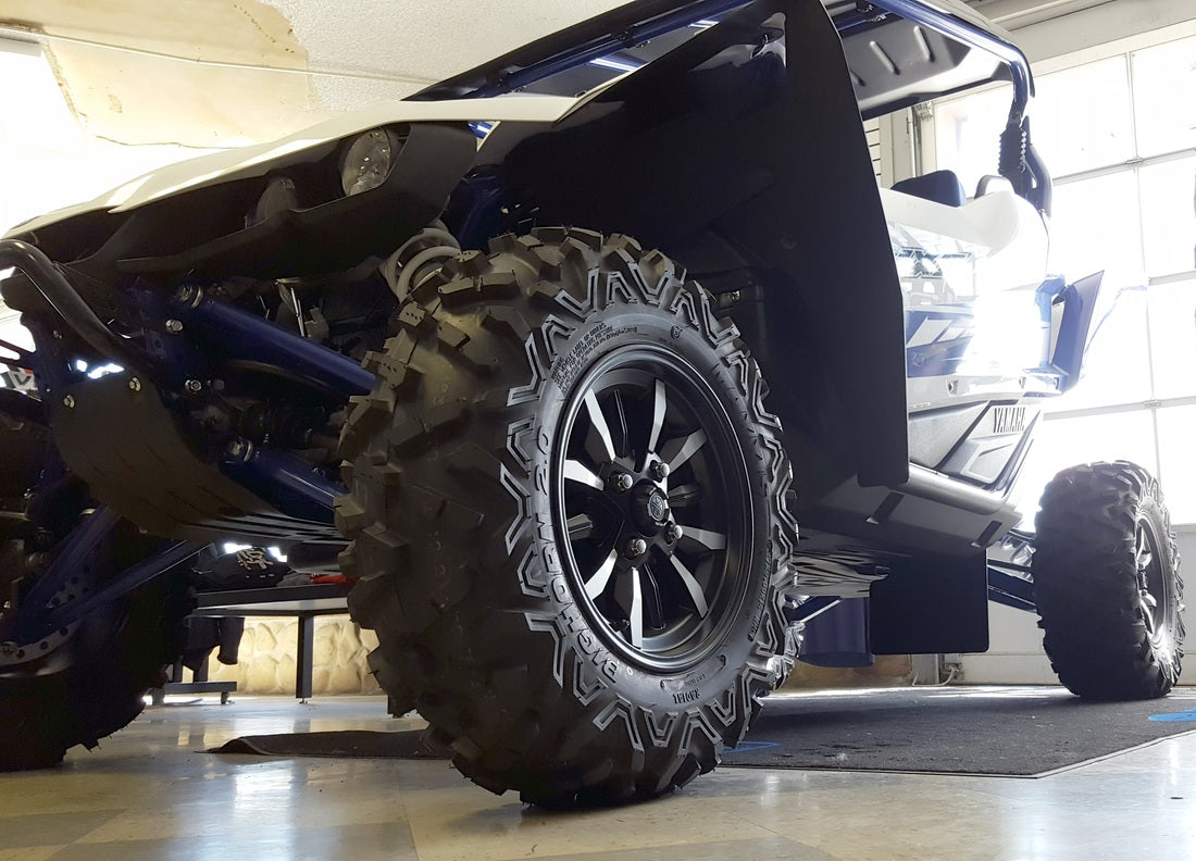 RokBlokz Yamaha YXZ1000R 2016+ Mud Flap & Rear Rock Guard Full Kit.