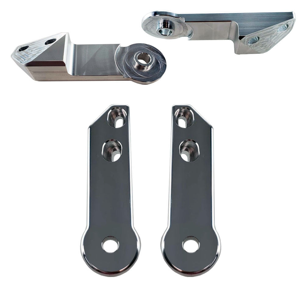 UPR - Billet IRS Subframe Braces (fits 15-24 Mustang S550 S650) UPR - 2017-05 for 2015-2026 Ford Mustang - installed view