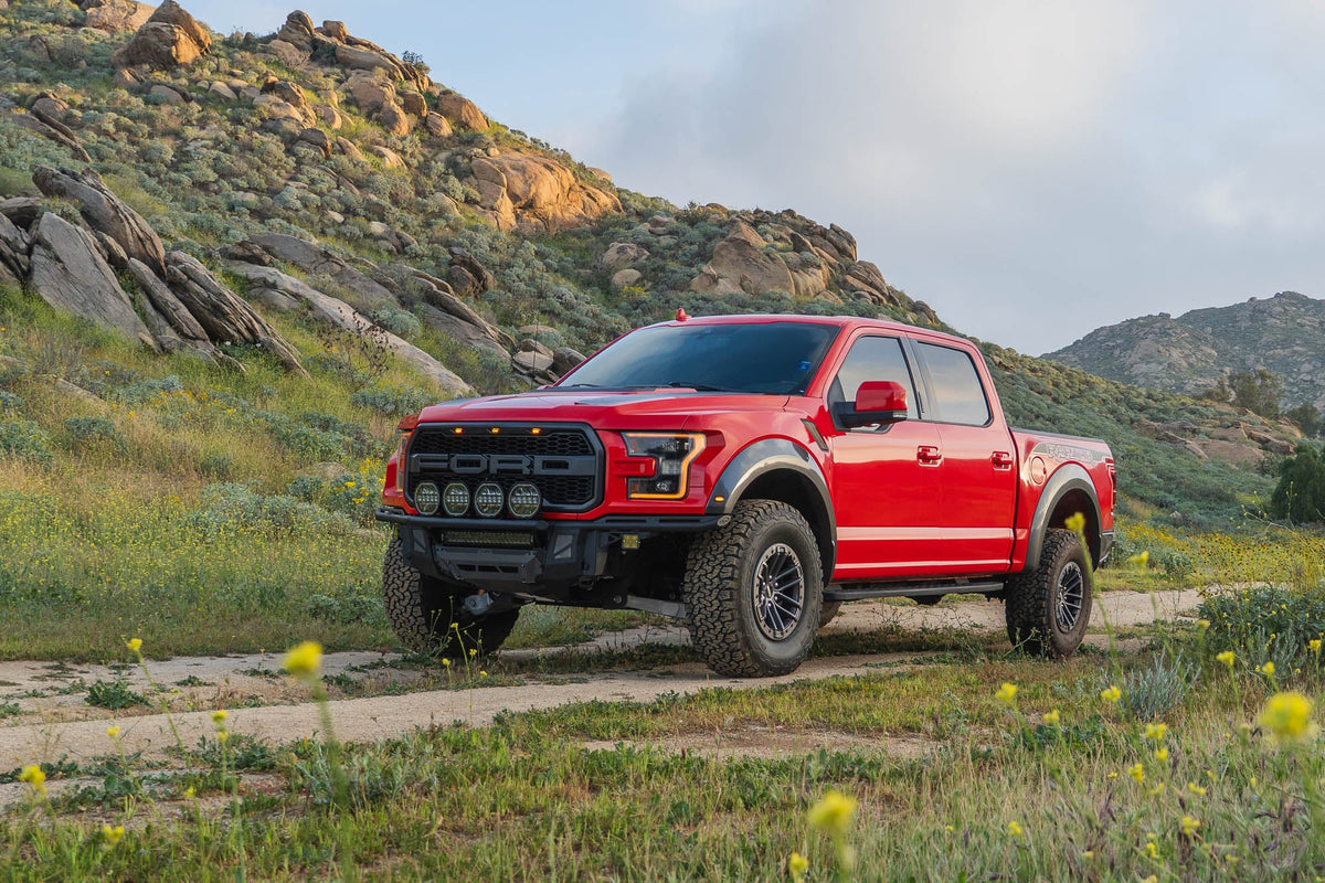 DV8 Offroad - 2017-2020 Ford F-150 Raptor Tube Front Bumper - FBFR1-01