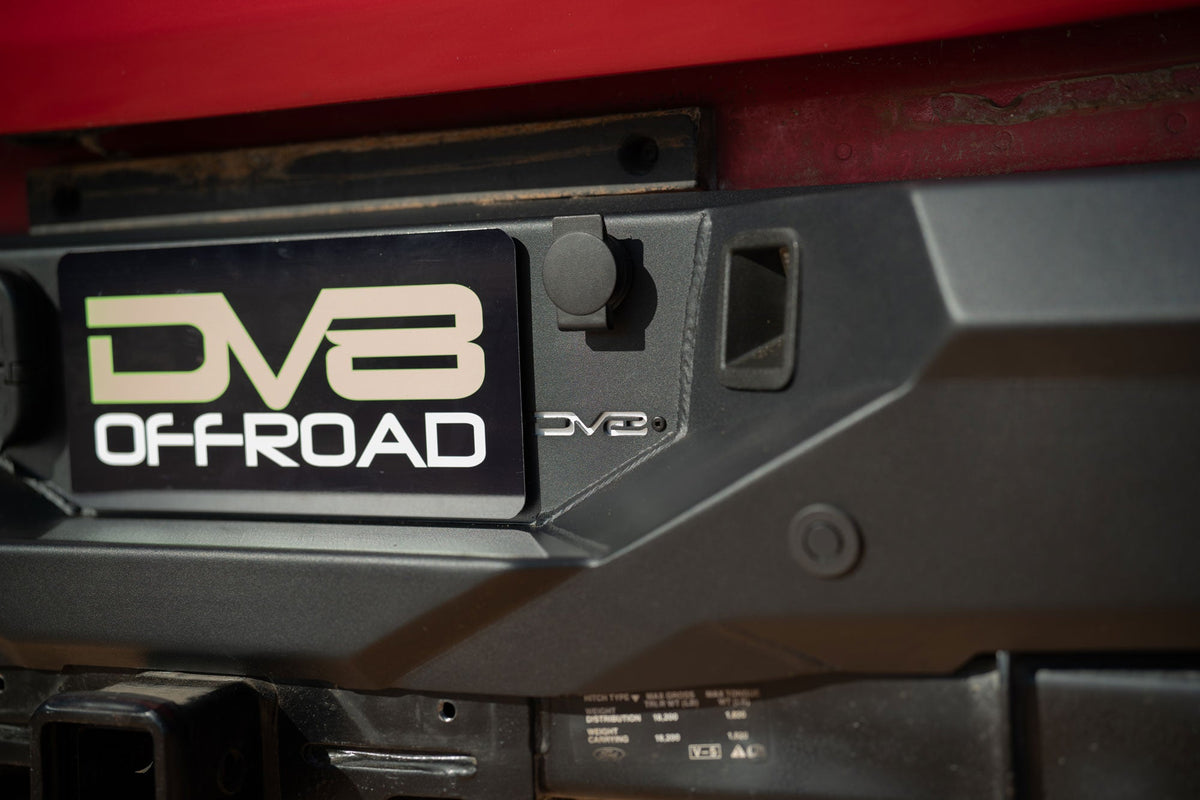 DV8 Offroad - 2017-2026 Ford Super Duty Spec Series Rear Bumper - RBFF2-03