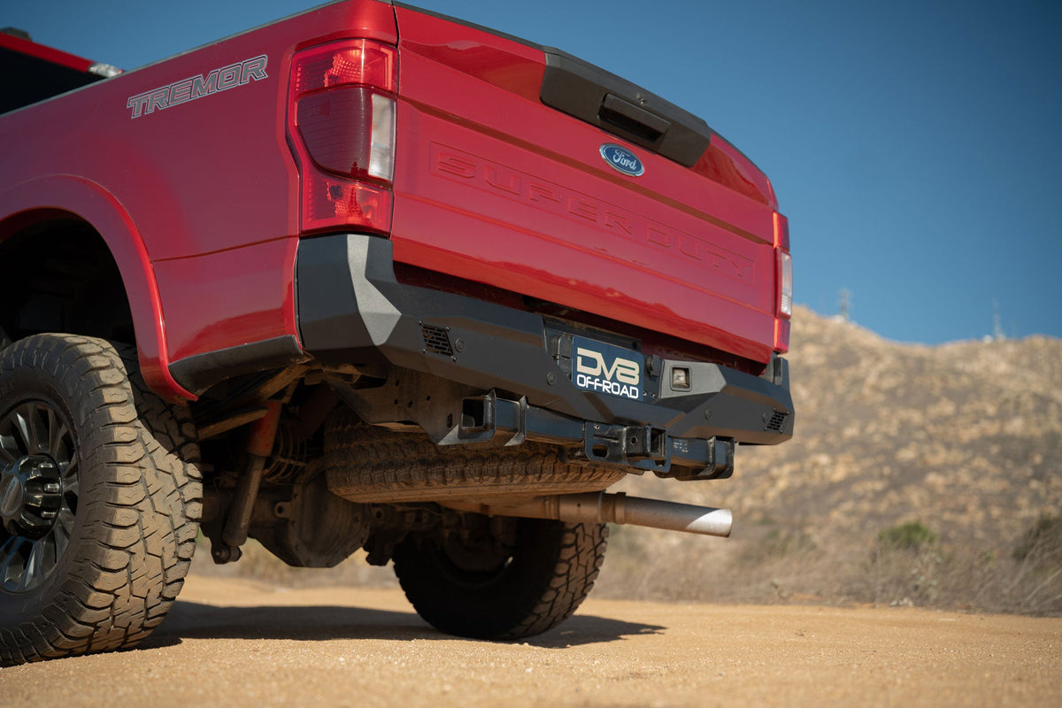 DV8 Offroad - 2017-2026 Ford Super Duty Spec Series Rear Bumper - RBFF2-03