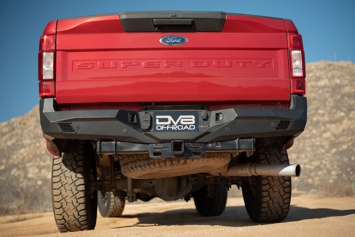 DV8 Offroad - 2017-2026 Ford Super Duty Spec Series Rear Bumper - RBFF2-03