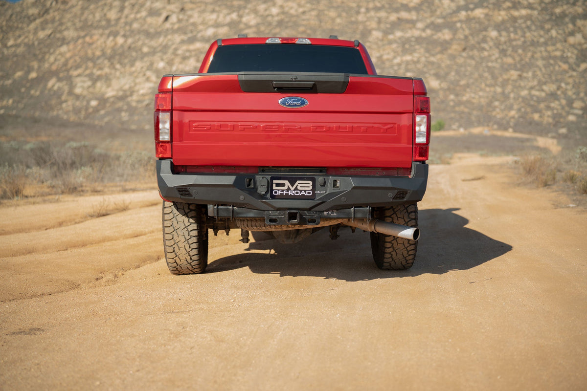 DV8 Offroad - 2017-2026 Ford Super Duty Spec Series Rear Bumper - RBFF2-03