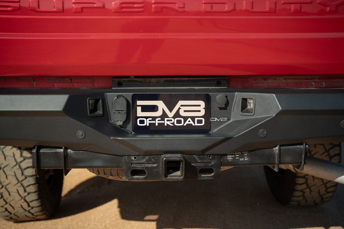DV8 Offroad - 2017-2026 Ford Super Duty Spec Series Rear Bumper - RBFF2-03