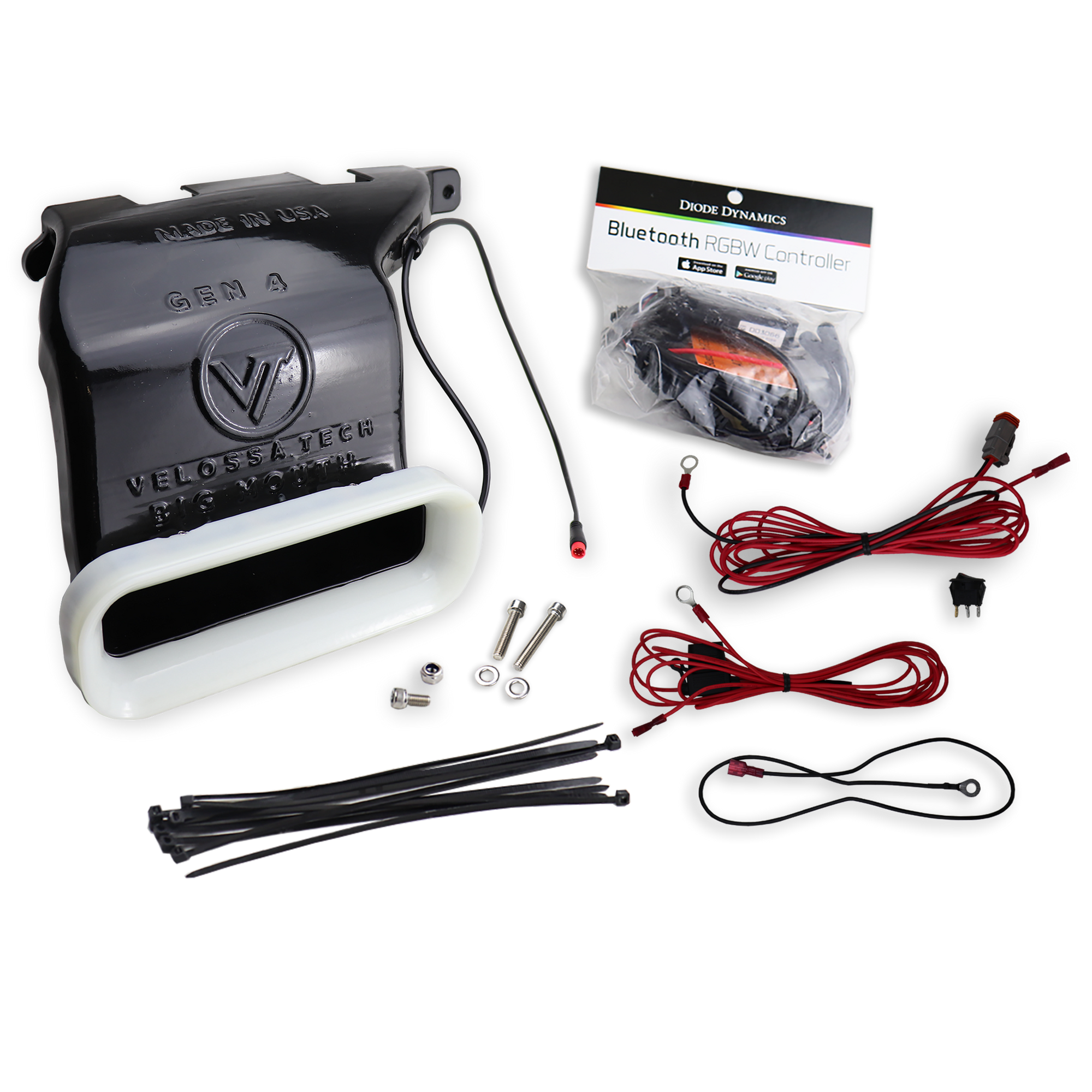 2017-2020 Hyundai I30N BIG MOUTH "LIT KIT" Ram Air Intake Snorkel | Velossa Tech Design