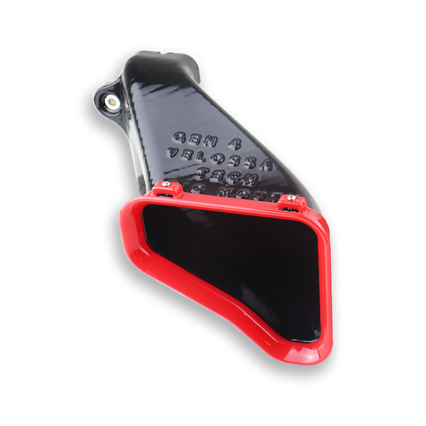 Velossa Tech - 2017-2021 Genesis G70 2.0T BIG MOUTH Ram Air Intake Snorkel for 2019-2021 Genesis G70 - front view
