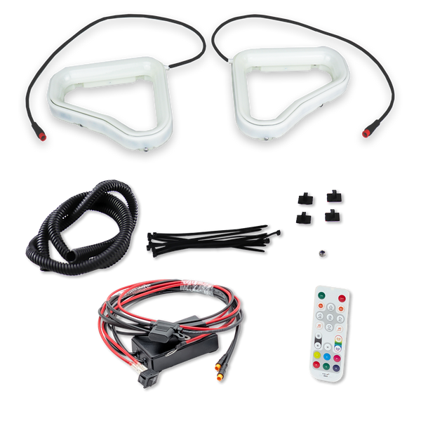 2017-2021 Genesis G70 BIG MOUTH LIT KIT | LIT Flares and Controller Only