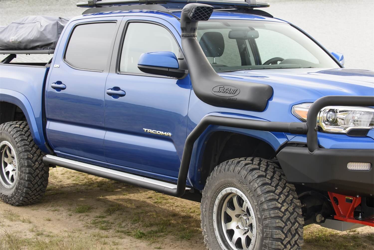 ARB Summit Front Rail Textured Tacoma 16On Req 4423010 - 4423020 for 2016-2019 Toyota Tacoma - front view