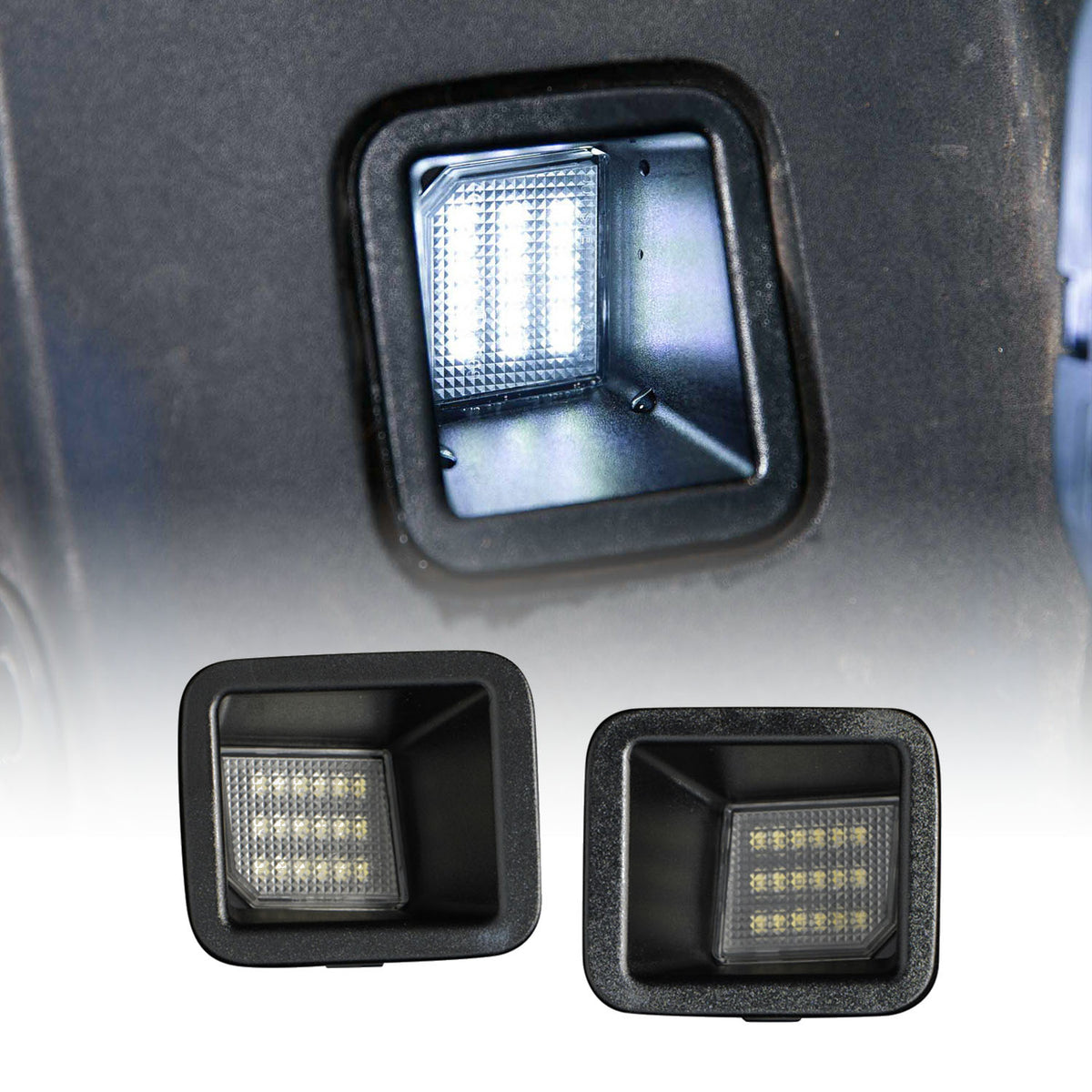 Form Lighting 2017 F-250 LED License Plate Lights (Pair) - FL0047