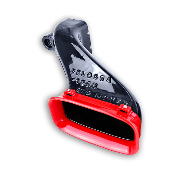Velossa Tech - 2017-2023+ Kia Stinger 2.0T/2.5T BIG MOUTH Ram Air Intake Snorkel for 2018-2023 Kia Stinger - front view