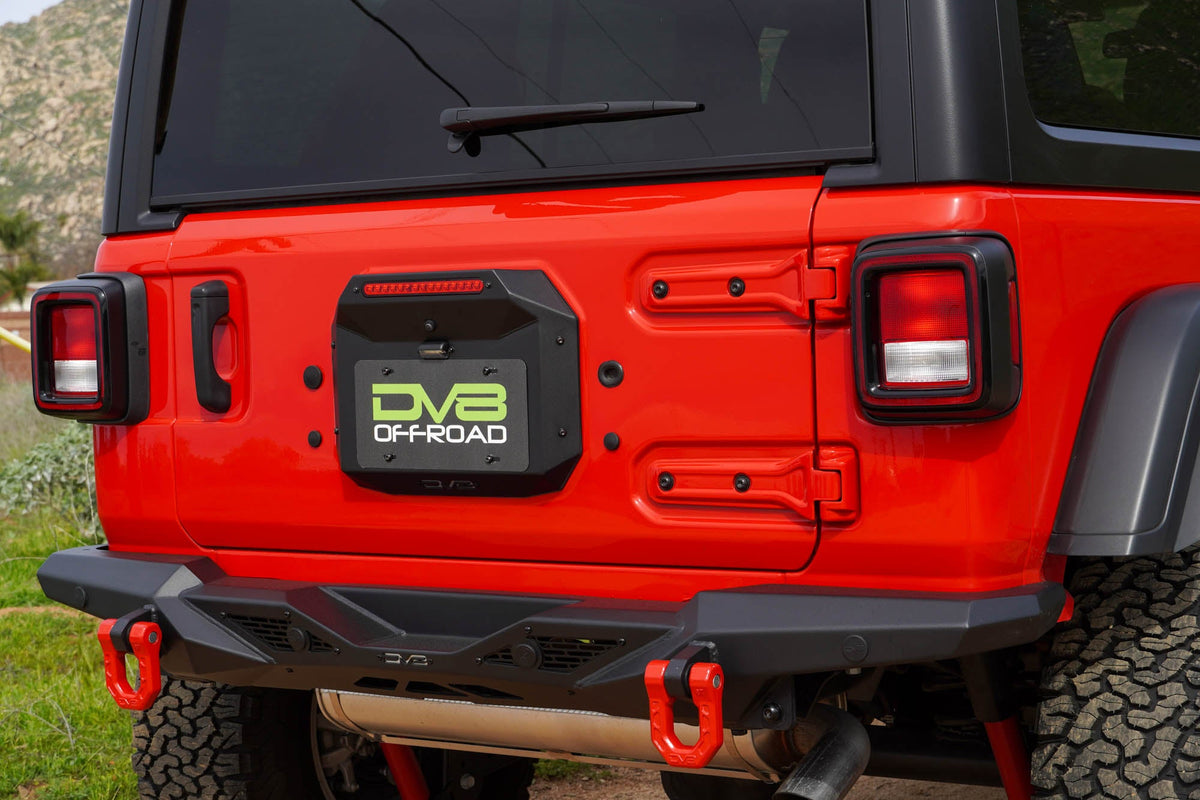 DV8 Offroad - 2018-2026 Jeep Wrangler JL | Spare Tire Delete - TSJL-04