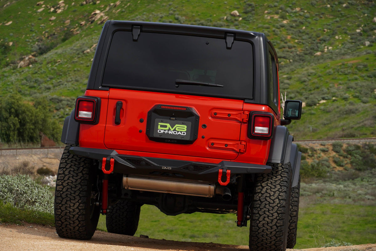 DV8 Offroad - 2018-2026 Jeep Wrangler JL | Spare Tire Delete - TSJL-04